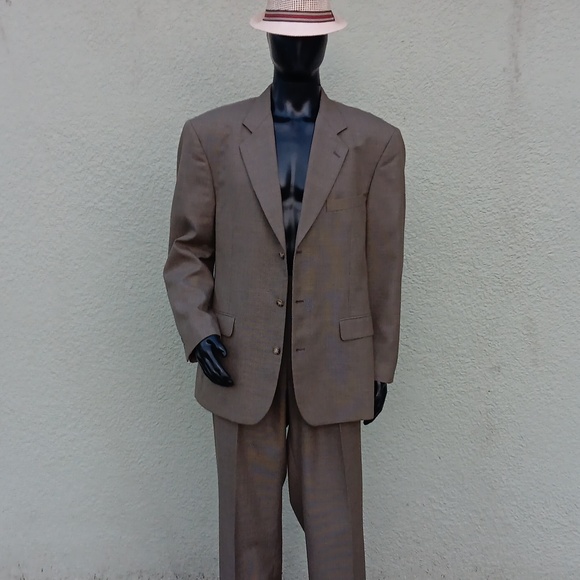 CELLINI LINEA UOMO MEN'S VINTAGE WOOL BLEND (2) PC (3) BUTTON SUIT *PHILIPPINES - Picture 11 of 17